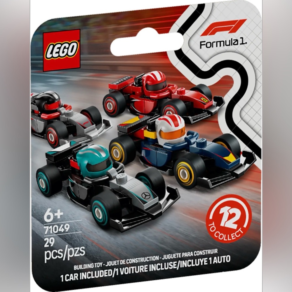 LEGO Formula 1 Mini Cars | Pull Back Racers | NWT - Picture 2 of 4